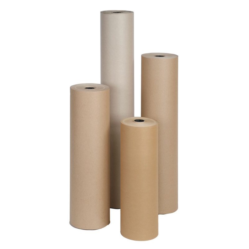The Packaging Depot - 600mmx225mtr 70gsm Pure Kraft Paper Roll No ...