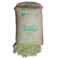 Polystyrene Loose Fill Green 15 Cubic Feet Bag