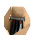 Pack of 5 12" Wardrobe Box And Hanging Rail 500x300x1080mm