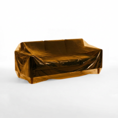 3 Seater Bag Orange Tint Medium Duty 2844mmx1371mm (80 Per Roll)