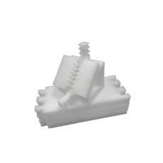 PE Foam TV End Caps (Pack of 4)