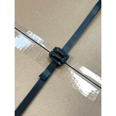 12mm Heavy Duty Plastic Buckle (1000 Per Box) - Suitable For Use With Polypropylene Strapping