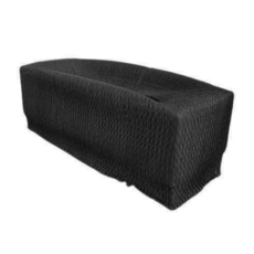 Elasticated Furniture Sock H105cm x Min130/Max260cm (L-Black)