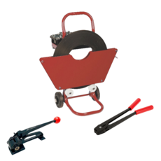 Mobile Rib/Wound Steel Strapping Kit 13mmx395mtr