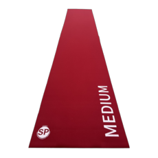 Medium Red Rubber Backed Runner 70cm x 365cm