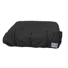 Quilted 4 Seater Coversafe Sofa Protector 254cm x 96cm x 94cm - Black