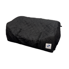 Quilted 4 Seater Coversafe Sofa Protector 254cm x 96cm x 94cm - Black