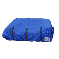 Quilted 3 Seater Coversafe Sofa Protector 223cm x 96cm x 94cm -Royal Blue