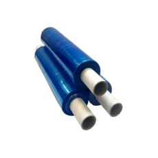 400mmx300mtr Medium Duty Blue Stretch Film On Extended Core