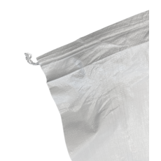 20"x36" White Polypropylene Sacks