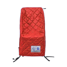 Quilted Dining Chair Coversafe Protector 53.5cm x 53.5cm/23cm x102cm - Red