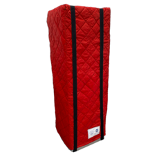 Quilted Tall Fridge Freezer Coversafe Protector 61cm x 61cm x 183cm - Red